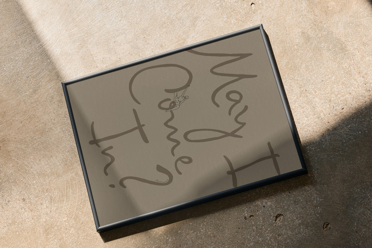 'May I come in?' Print