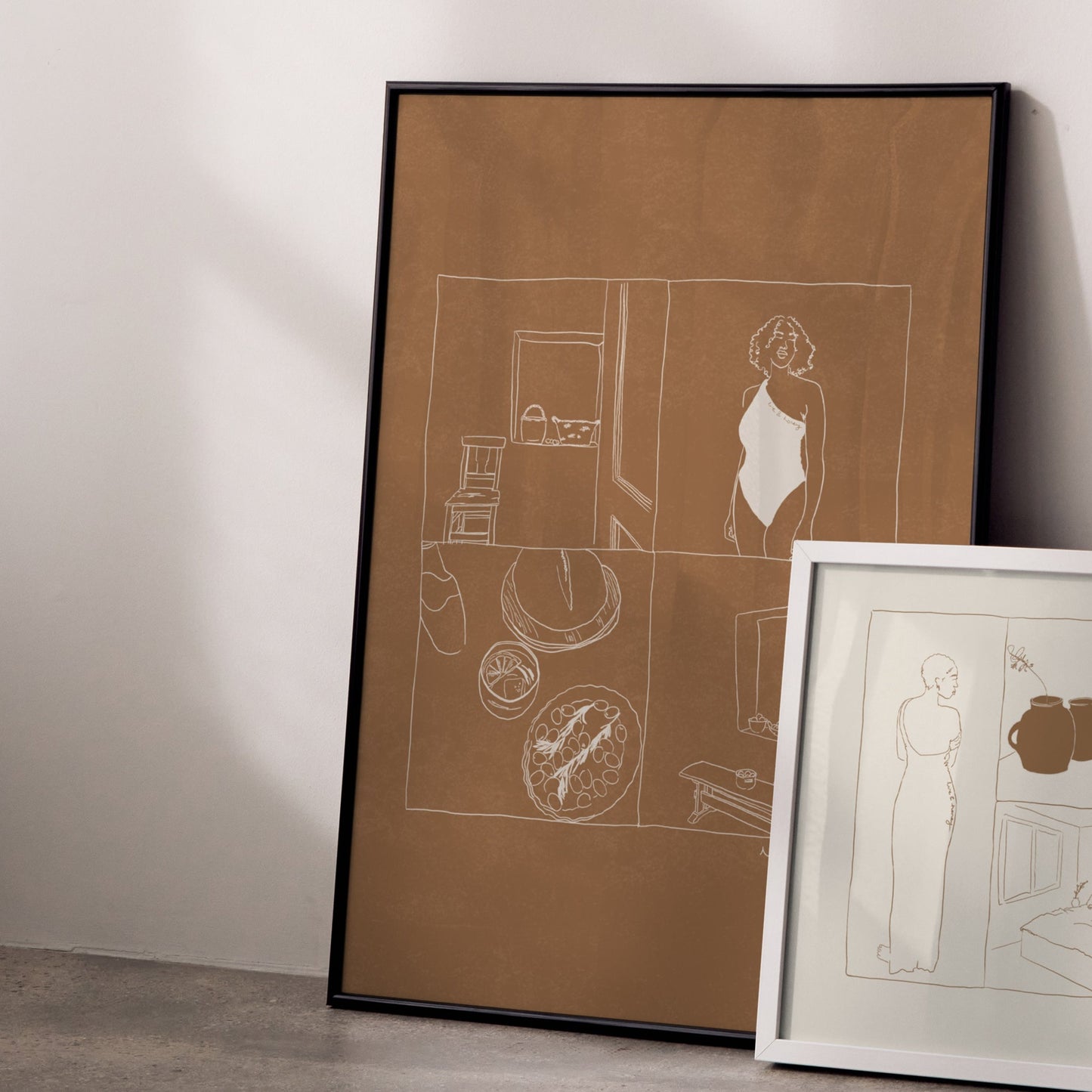 'Mind elsewhere' art print