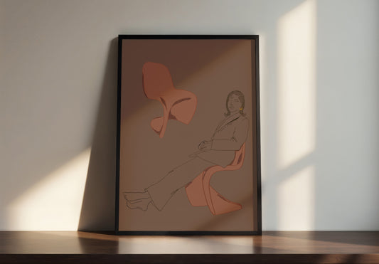 'On my own time' Print