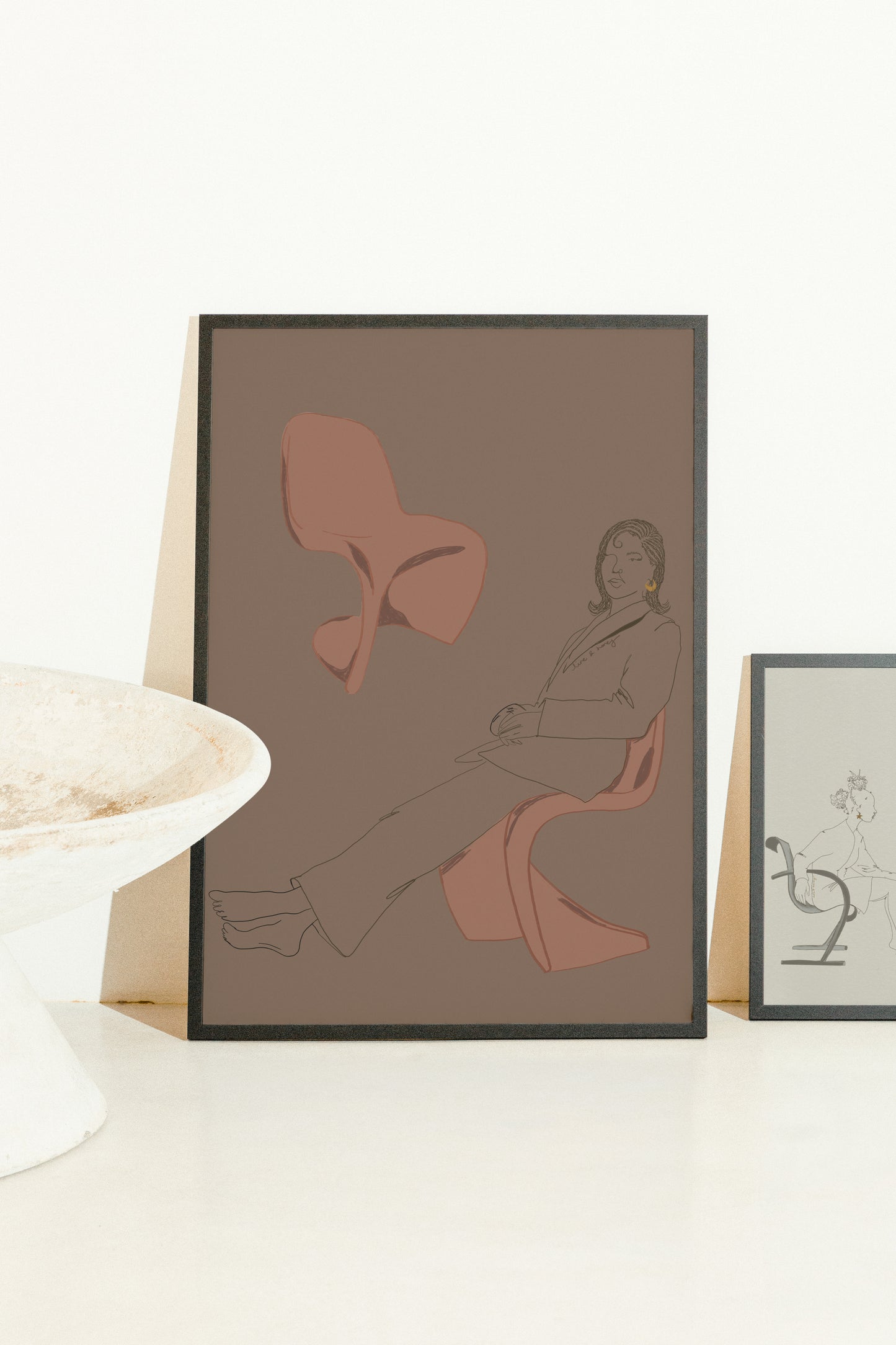 'On my own time' Print