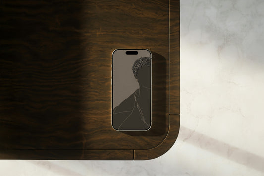 'Skipping steps' wallpaper