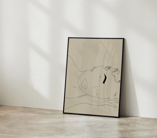 'Rest' art print