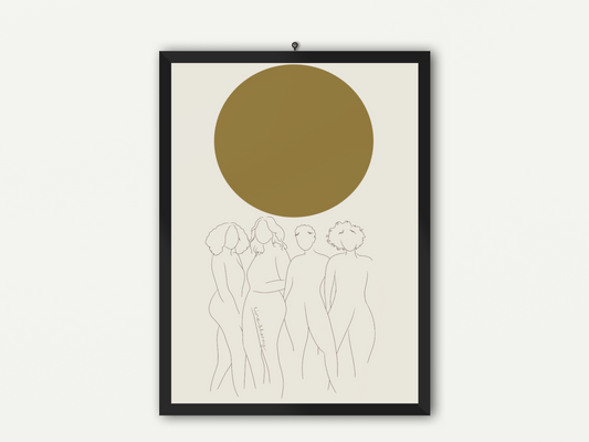 'We are the sun' print
